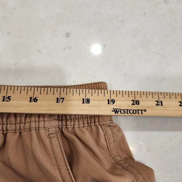 HVIII Brand Goods Board Shorts Tan Mens Size XXL Drawstring Flat Front - Picture 8 of 10